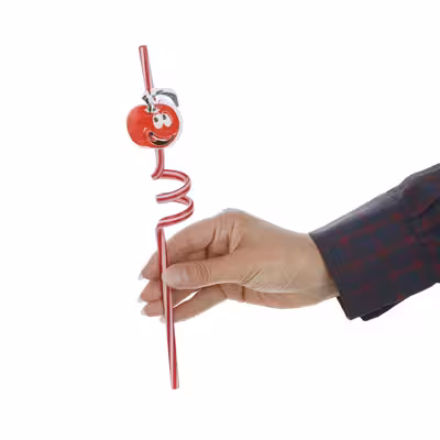 نی نوشیدنی مدل فرمی عروسکی کد IL 191 بسته 6 عددی