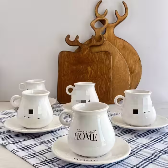 فنجان و نعلبکی مدل Big home
