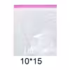 کیسه زیپ دار مدل دو زیپ کد 10x15 بسته 100 عددی