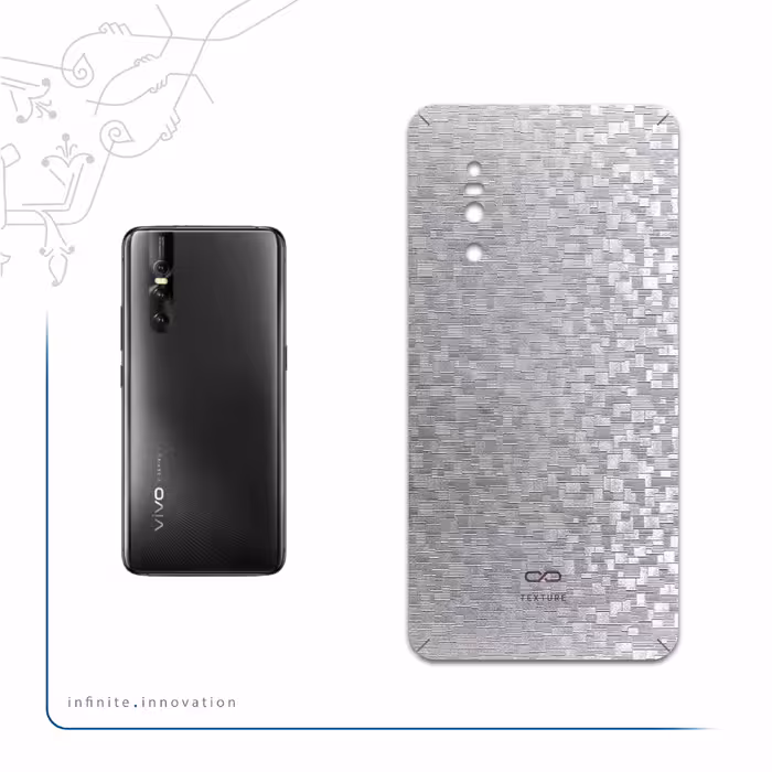 برچسب پوششی ماهوت مدل Silver-Silicon مناسب برای گوشی موبایل ویوو X27