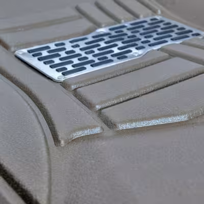 کفپوش سه بعدی خودرو  پانیذ مدل پشت نمدی کد MHLB N مناسب برای پراید 141