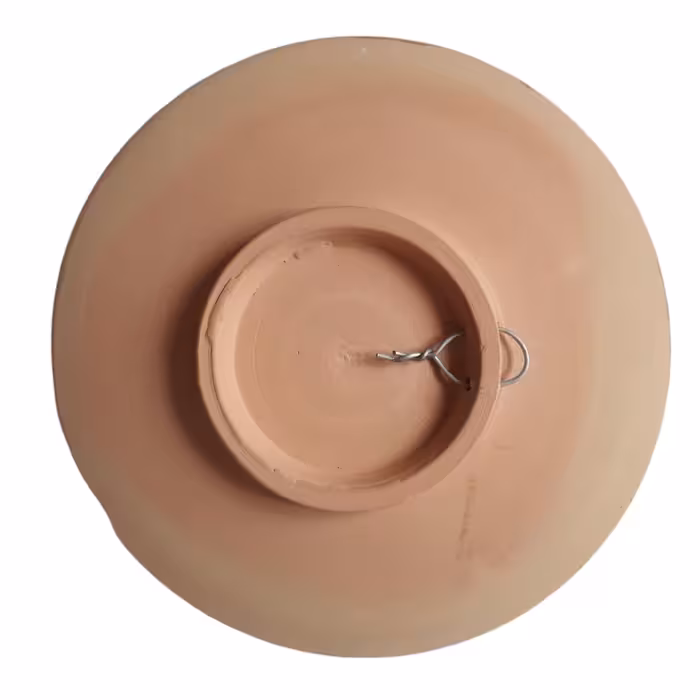 بشقاب دیوارکوب سفالی مدل لاو