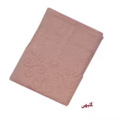 حوله استخری موردوم طرح گل ابریشم سایز 70x135 سانتی متر