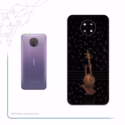 برچسب پوششی ماهوت مدل Persian-Fiddle-Instrument مناسب برای گوشی موبایل نوکیا G10
