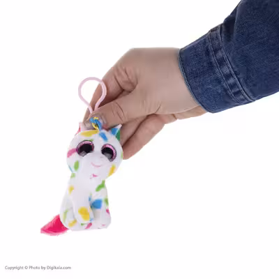 آویز عروسکی طرح حیوانات چشم تیله ای مدل A248