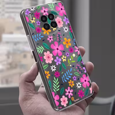 کاور طرح گل مناسب برای گوشی موبایل هوآوی Nova 8i