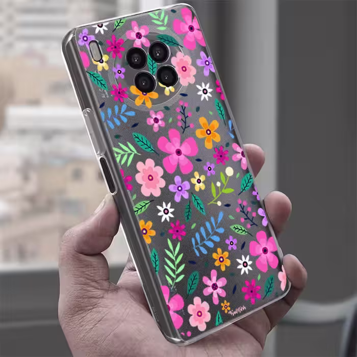 کاور طرح گل مناسب برای گوشی موبایل هوآوی Nova 8i