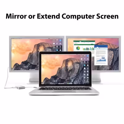 مبدل USB-C به VGA/HDMI مدل HK-1CT2P