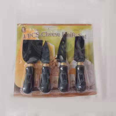 ست کارد سرو پنیر کد 90 مجموعه چهار عددی