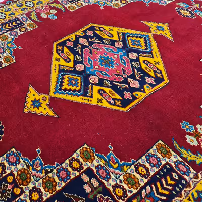 فرش دستبافت یک و نیم متری کد 1265