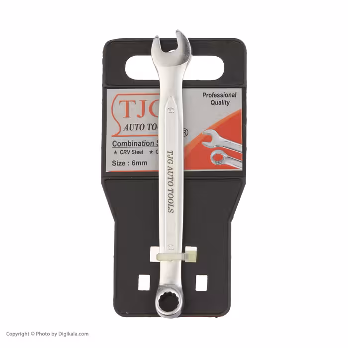 آچار یکسر تخت و یکسر رینگی تی جی جی کد 0001 سایز 6 میلی متر