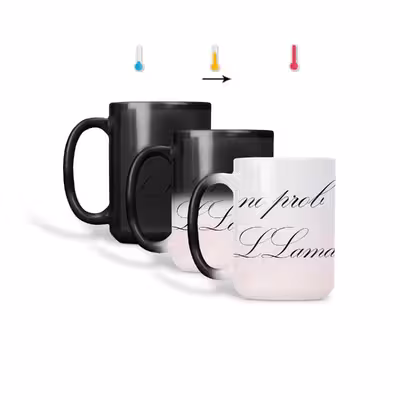 ماگ حرارتی طرح اسم ماهور مدل لاما 