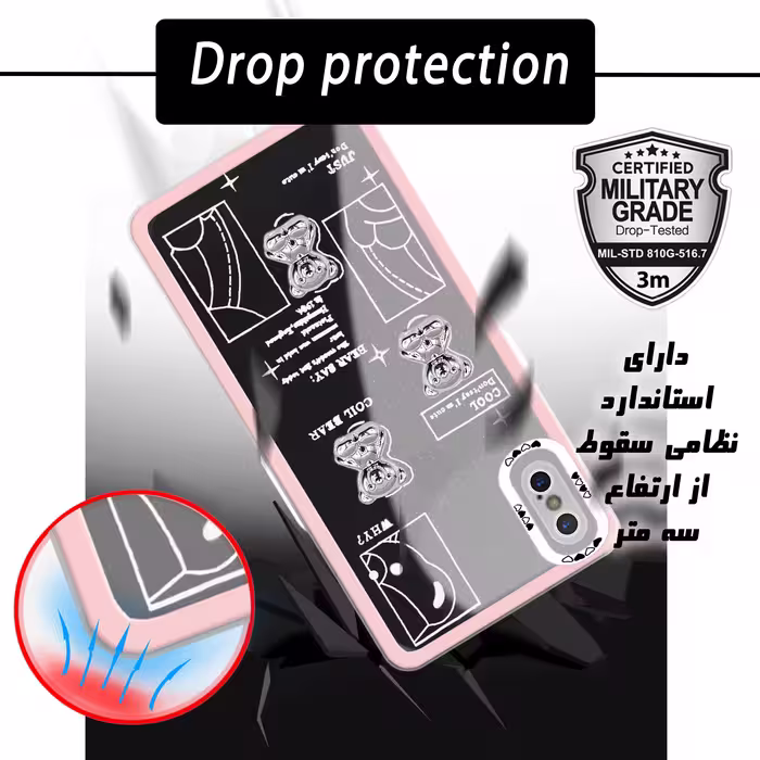 کاور لاین کینگ مدل Biخرس مناسب برای گوشی موبایل اپل iPhone X/Xs