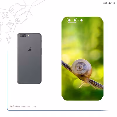 برچسب پوششی ماهوت مدل Snail مناسب برای گوشی موبایل وان پلاس 5