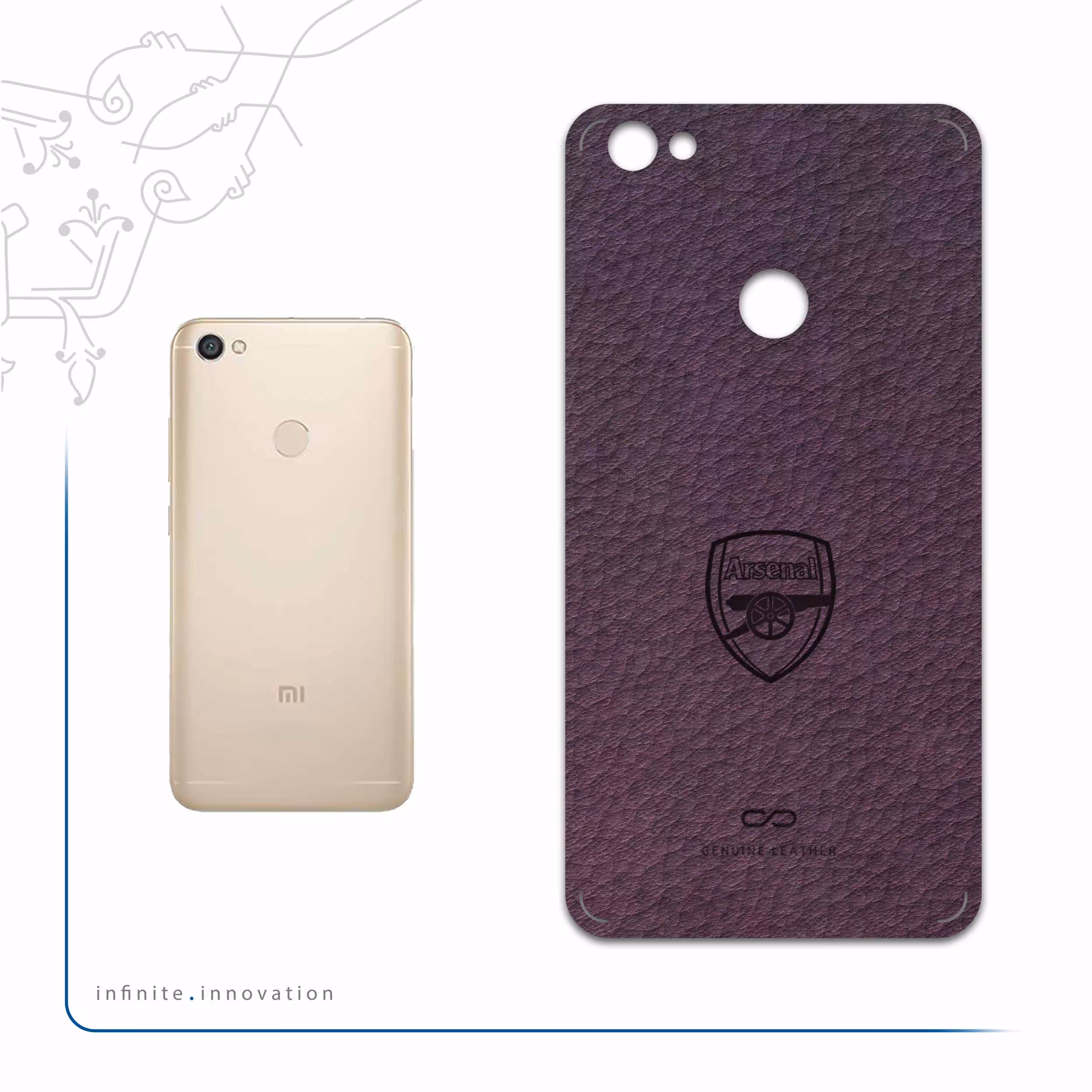 برچسب پوششی ماهوت مدل PL-ARSNL مناسب برای گوشی موبایل شیائومی Redmi Note 5A Prime