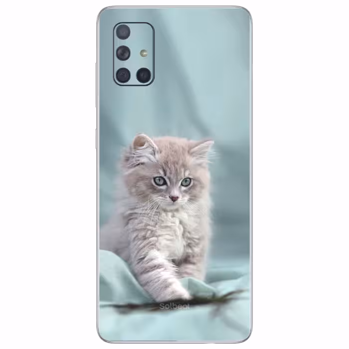 برچسب پوششی سلبیت مدل Mercury Cat مناسب برای گوشی موبایل سامسونگ Galaxy A71