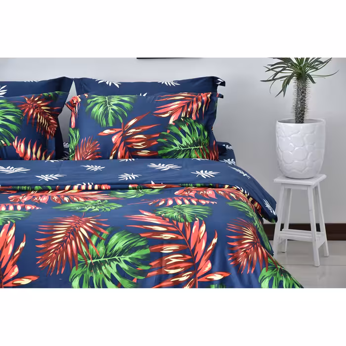 سرویس ملحفه بومرنگ مدل Hawaii-A2P یکنفره 4 تکه