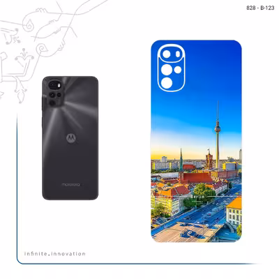 برچسب پوششی ماهوت مدل City of Berlin مناسب برای گوشی موبایل موتورولا Moto G22