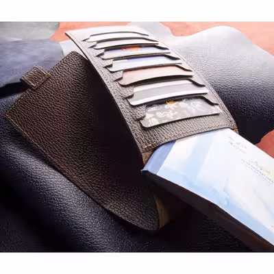 ست هدیه چرم عطارد مدل  چرم طبیعی کد A43