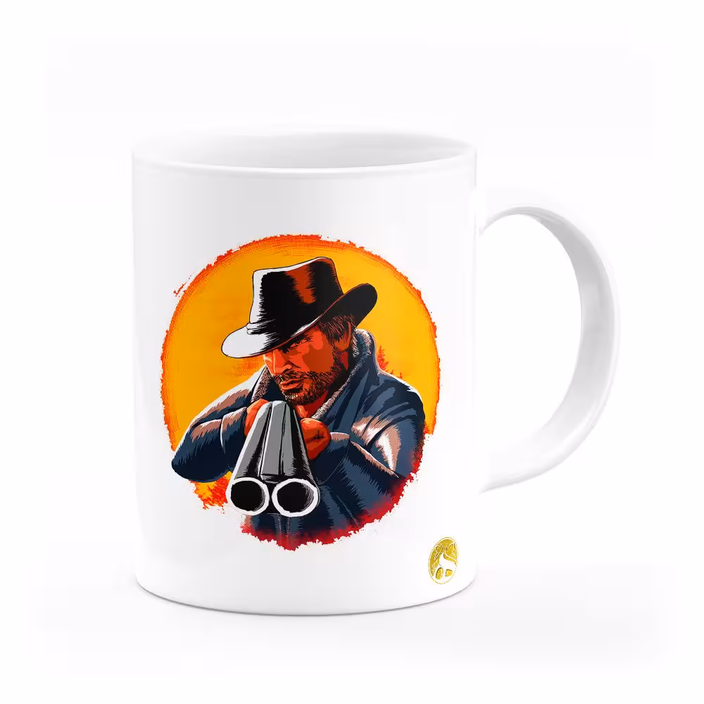 ماگ طرح Red Dead Redemption 2 مدل MG9828