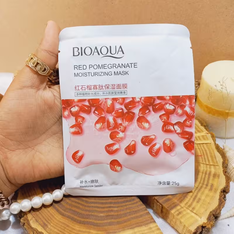 ماسک ورقه ای آبرسان انار بیوآکوا

