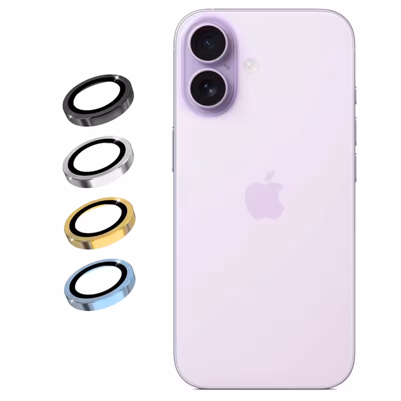 گلس محافظ لنز مدل رینگی برای گوشی iPHONE 17