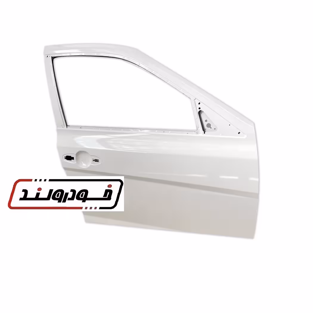 درب جلو راست دنا پلاس سفید فابریک