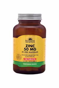 قرص زینک 50 میلی گرم Sunshine - بسته 100 عددی