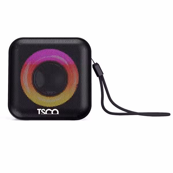 اسپیکر بلوتوث تسکو TSCO مدل TS 23 با نورپردازی RGB و پورت Type-C