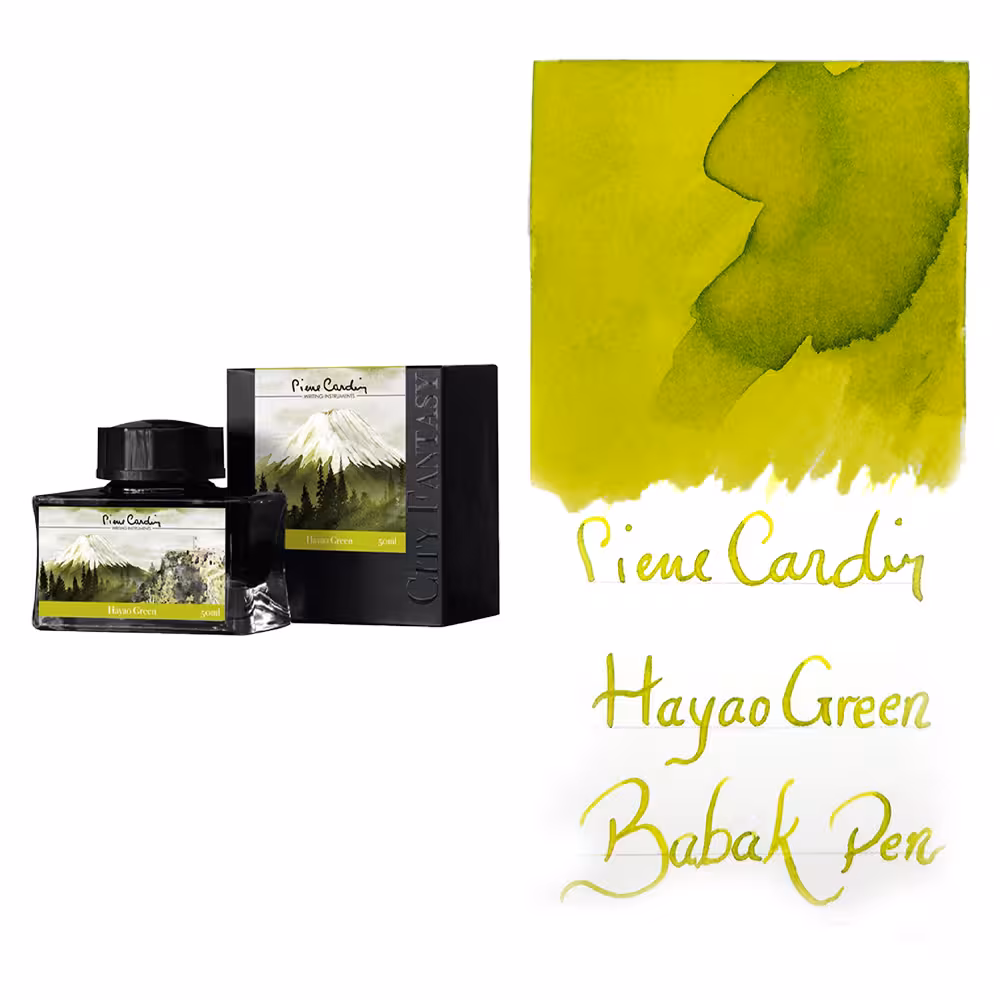 جوهر خودنویس پیرکاردین هایائو سبز Pierre Cardin Hayao Green