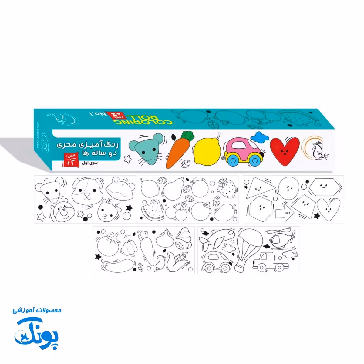 نقاشی متری کودک 2 ساله