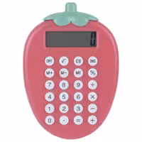 ماشین حساب فانتزی طرح توت فرنگی