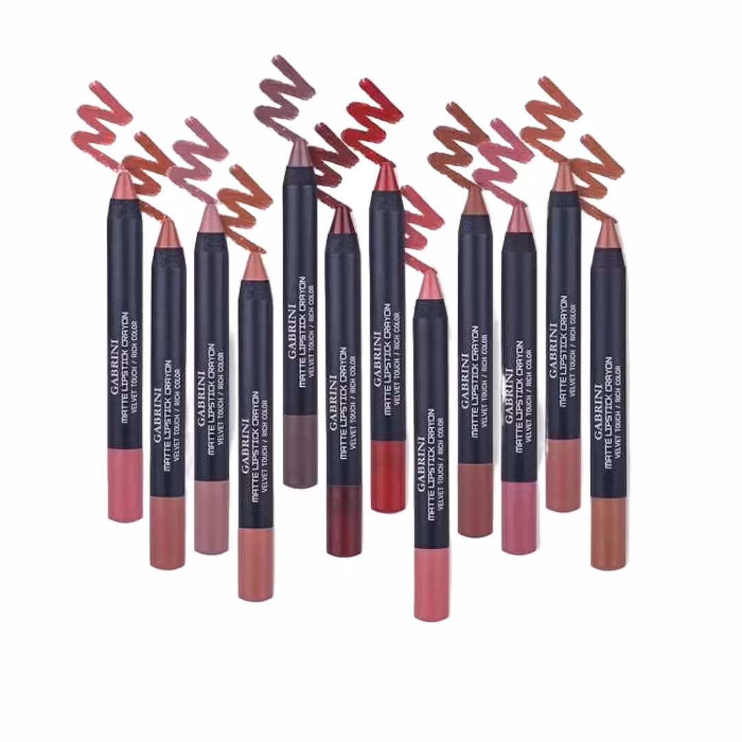 رژ لب مدادی مات گابرینی اورجینال وزن 3.5 گرم | بافت نرم، جلوه مخملی و پوشش بالا