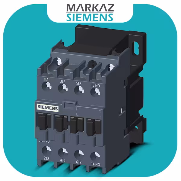 3MT7025-2AA10-0AM0 کنتاکتور زیمنس 25 آمپر، 11 کیلو وات، 220V AC