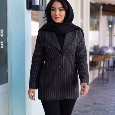 کت یقه بلیزری دیپلمات