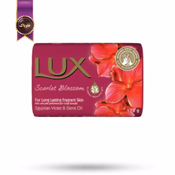 صابون لوکس Lux مدل شکوفه اسکارلت Scarlet Blossom پک 6 تایی  (اورجینال)
