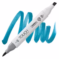 ماژیک طراحی دو سر تاچ (بدنه سفید) کد B64