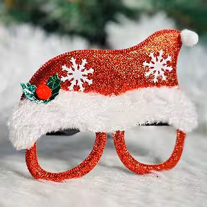 عینک کریسمس طرح کلاه کد 372