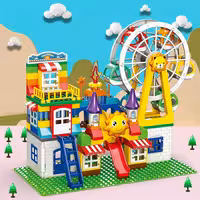 اسباب بازی لگو دوپلو 182 تکه مدل شهر بازی کد A919