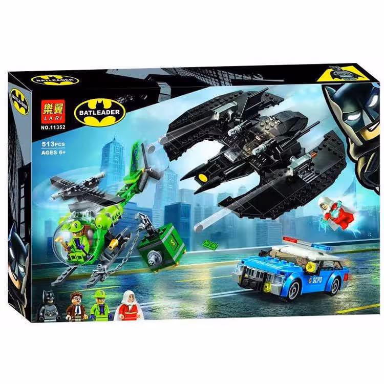 لگو بت وینگ و هلیکوپتر ریدلر و شزم