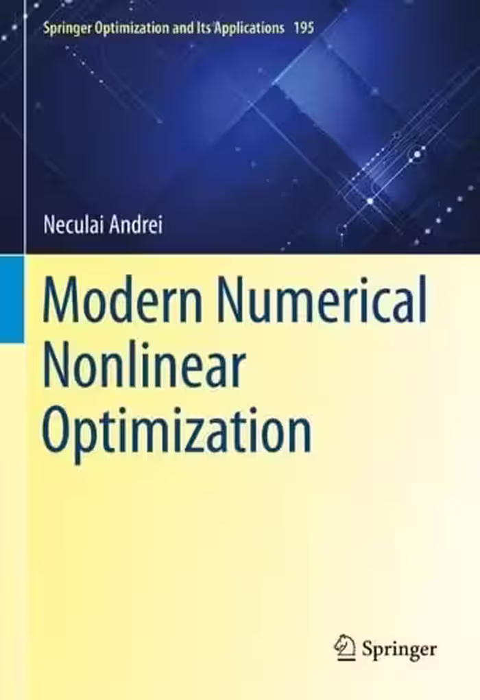 خرید و دانلود نسخه کامل کتاب Modern Numerical Nonlinear Optimization