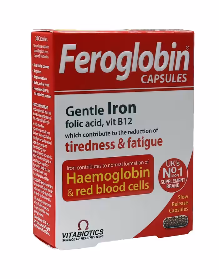 کپسول فروگلوبین ویتابیوتیکس 30 عددی