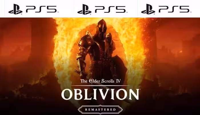 سی دی کی بازی The Elder Scrolls IV: Oblivion Remastered پلی استیشن 5 (PS5)