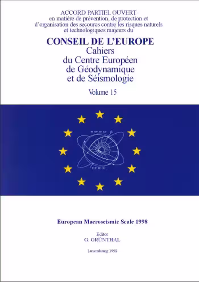 خرید و دانلود نسخه کامل کتاب European Macroseismic Scale 1998 (EMS-98)
