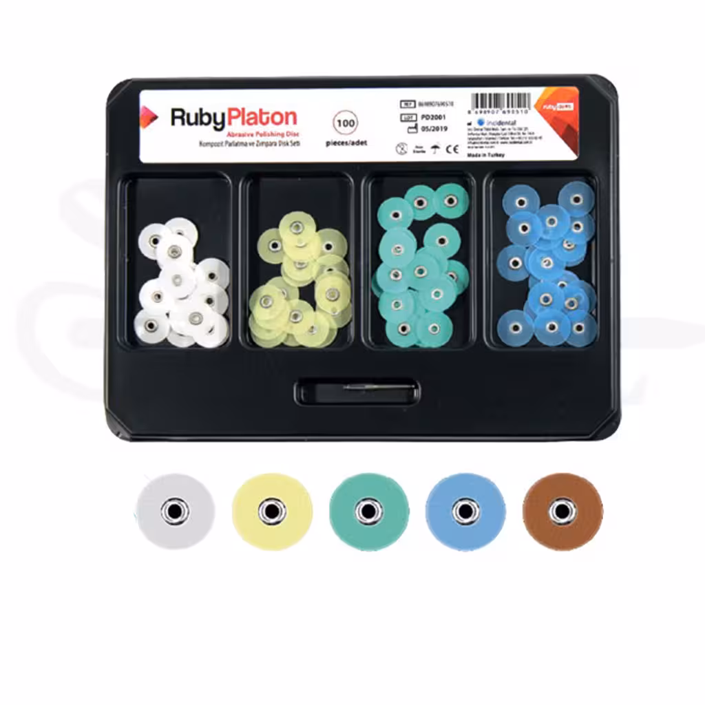 کیت دیسک پرداخت کامپوزیت 40 عددی Polishing Discs برند incidental دیسک پالیش