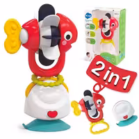 جغجغه چرخشی چسبان ماهی 7975 برند هولا تویز Hola