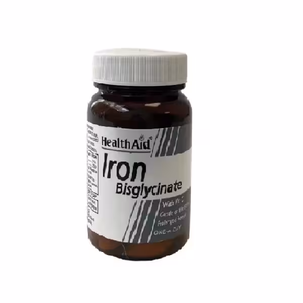 قرص آیرون بیس گلیسینات هلث اید