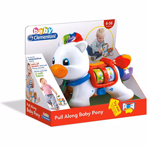 اسباب بازی کشیدنی Clementoni مدل BabyPony