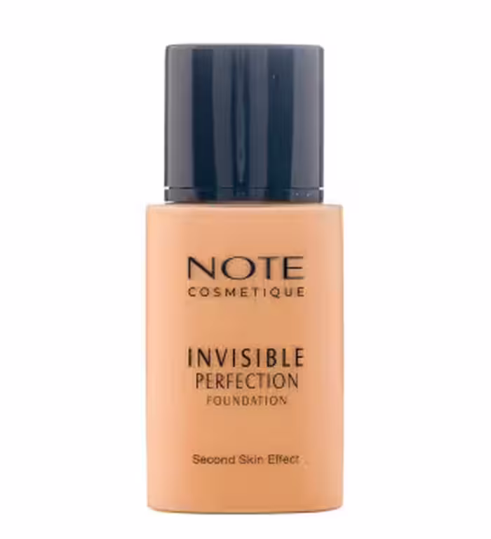 کرم پودر INVISIBLE PERFECTION نوت NOTE مدل WARM SAND شماره 180 حجم 35 میلی لیتر