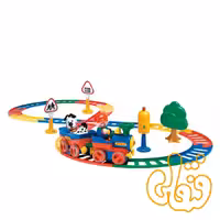 قطار 17 ریل با علایم راهنمایی Deluxe Train Set 89761